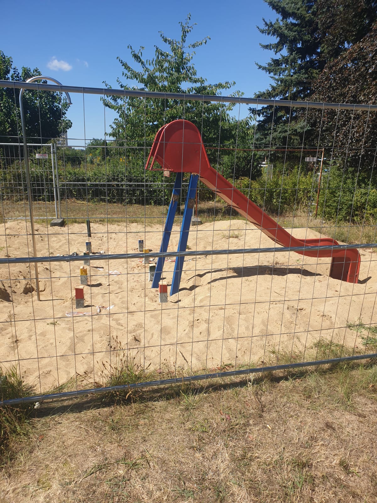 Spielplatz bald wieder nutzbar