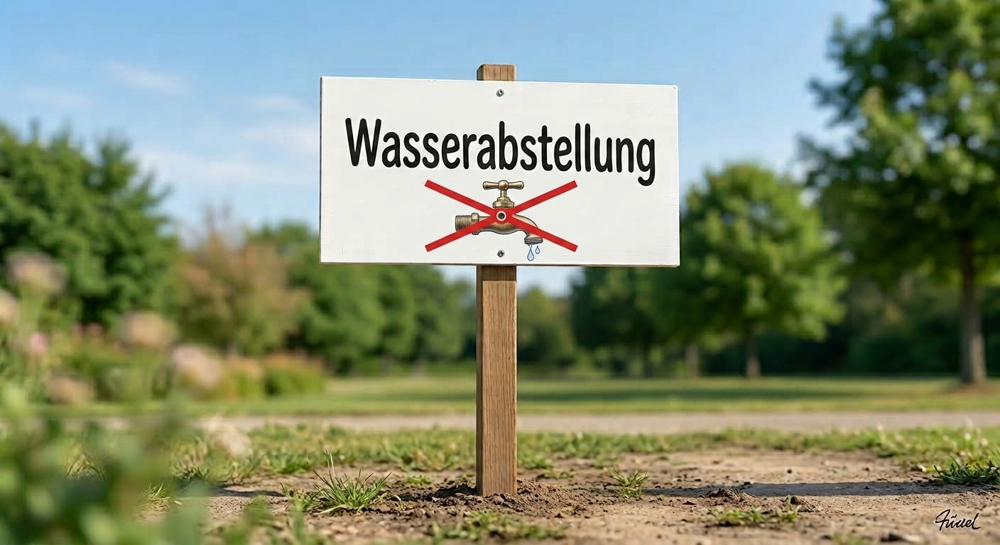 Wasserabstellung